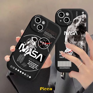 เคสโทรศัพท์มือถือ ลายนักบินอวกาศ NASA สําหรับ OPPO A5s A15 A16 A1K A17 A55 A12 A96 A92 A16K A54 A31 A77 A7 A9 A53 A36 A57 A74 A94 A16EA15s A76 A77s A5 A95 A3S Reno 7 7Z 5Z 8 5F 6 4 ปกอ่อน