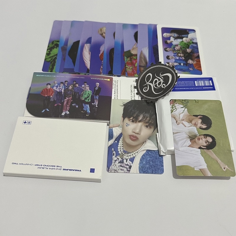 [READY UNSEALED SET] Treasure YG Tag D ver