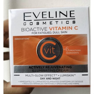 (Exp.09/25)Eveline Bioactive Vitamin C (ILLUMINATING CREAM) Day&amp;Night Cream 50ml