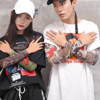 ปลอกแขน ผ้าเรยอน กันฝุ่น ป้องกันรังสียูวี สําหรับตกปลา รถจักรยานยนต์ จักรยาน ผู้ชาย และผู้หญิง 1 คู่ (2 ชิ้น)