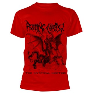 [COD] เสื้อยืดแขนสั้น พลัสไซซ์ ลาย Rotting Christ Christ Mystical Meeting ของขวัญวันเกิด สําหรับผู้ชาย XS-6XLS-5X