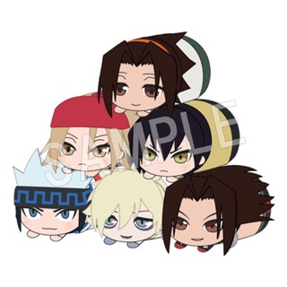 Shaman King Mochi Kororin Plush Mascot Set of 6 กาชาปอง ชาแมนคิง ราชันย์แห่งภูต ราชันแห่งภูติ ตุ๊กตาผ้า มาสคอต Gashapon