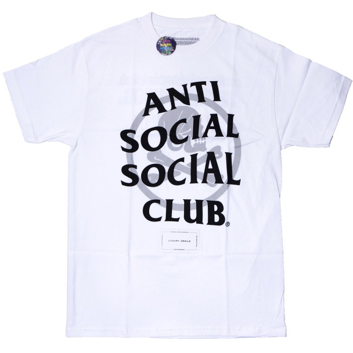 Anti Social Social Club x Neighborhood Cambered White Tee (ของแท้ 100%)