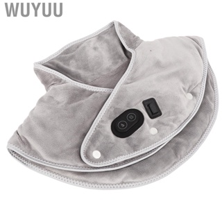 (Ready Stock) Wuyuu Electric Heated Neck Shoulder Wrap Heating Pad For Shoulders Vibration