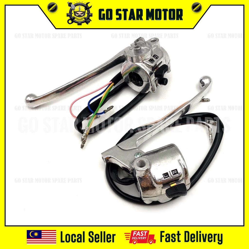 สวิตช์แฮนด์ YAMAHA YB100 YB 100 พร้อม LEVER LH RH ซ้ายขวา