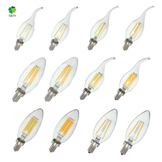 หลอดไฟ LED E12 COB หรี่แสงได้
