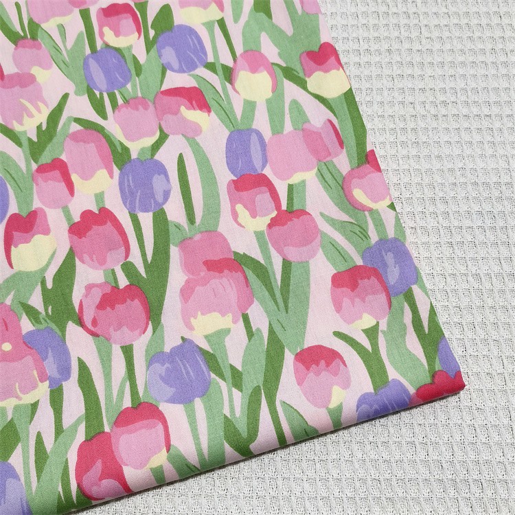 ผ้าคอตตอน 100% ทอทวิล ผ้าเมตร หน้ากว้าง1.6 เมตรหรือ 63นิ้ว พิมพ์ลายดอกไม้ ปลาทะเล ลายจุด