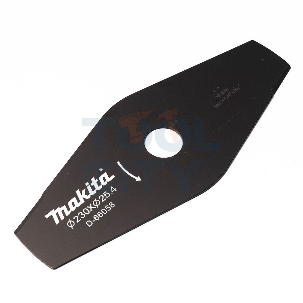 MAKITA มากีต้า MPD-66058 ใบมีดตัดหญ้า ใบมะละกอ 230MM / 9" 230MM/2T BLADE FOR EM403MP (DUX60Z) Code D