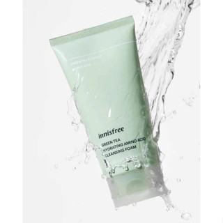 โฟมล้างหน้า Innisfree Green Tea Hydrating Amino Acid Cleansing Foam 150ml.