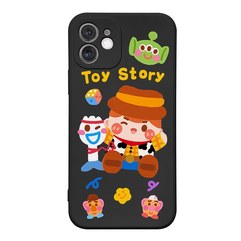Toy Story เคสไอโฟน 12 pro max iPhone 7 8 Plus Se 2020 8พลัส เคส X Xr Xs Max 11 12 pro phone case frosted cover