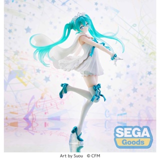 [New] Hatsune Miku 15 Anniversary Suou Ver. Sega SPM Figure ฟิกเกอร์แท้ มือ 1 lot JP 100%