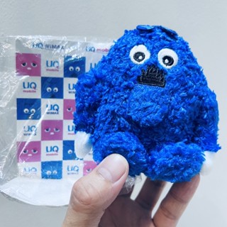 พวงกุญแจ ตุ๊กตา UQ mobile mascot มาในห่อน ใหม่ๆ สวยๆ ลิขสิทธิ์แท้ ป้าย Fuji Television