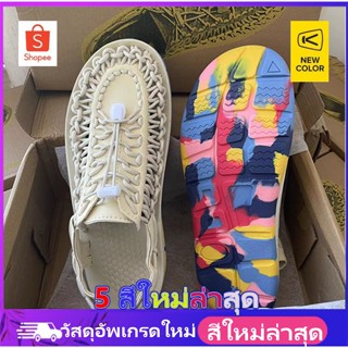 รองเท้าแตะแฟชั่นเทรนด์ kn ใหม่สีใหม่รองเท้าชายหาดกันลื่นทนต่อการสึกหรอสีใหม่ SANDALS