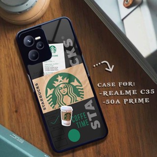 ใหม่ เคสโทรศัพท์มือถือแบบมันวาว นิ่ม ลาย Rou Custom [STARBUCKS] Realme C35 Narzo 50A Prime Hp Realme C35 Narzo 50A Prime - Hp Realme C35 Narzo 50A Prime เคส - เคสล่าสุด - เคสสุดเท่