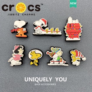 jibbitz crocs ของแทั อุปกรณ์เสริม จี้รูปสนูปปี้ สําหรับตกแต่งรองเท้า crocs DIY