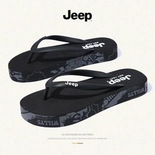 Jeep รองเท้าแตะ กันลื่น ทนต่อการสึกหรอ แฟชั่นฤดูร้อน สําหรับผู้ชาย 2022