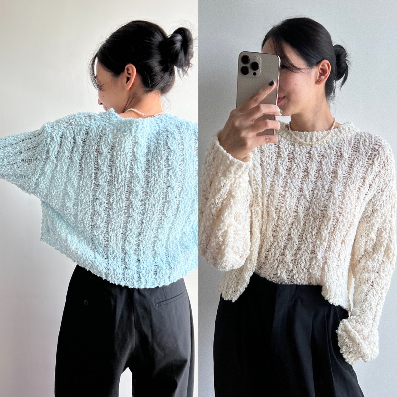 PANNAPA | Jolly Crop Sweater