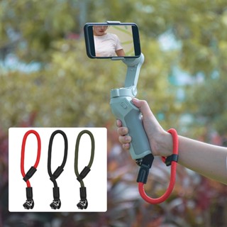 สายคล้องข้อมือไนล่อน พร้อมสกรู 1/4 นิ้ว อุปกรณ์เสริม สําหรับ DJI OM 4 OM5 OM6 Osmo Mobile 3