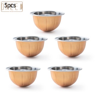 【ONCEMOREAGAIN】5 X Reusable-Refill Coffee Capsule For Nespresso Vertuoline For Vertuo Next NEW