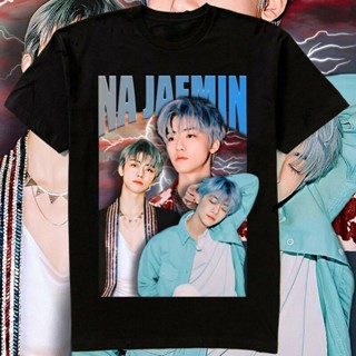 เสื้อยืดแฟชั่น KPOP Rap Tee NCT DREAMStreetwear ผู้ชาย T เสื้อผู้หญิง