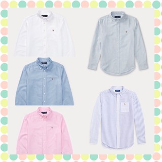 [BEST SELLER] Ralph Lauren Cotton Oxford Shirt(boy size 8-20)