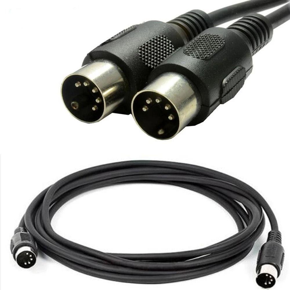 Barry DIN สายเคเบิลต่อขยาย 5PIN ตัวผู้ MIDI DIN 5PIN ปลั๊ก DIN เป็น 5 Pin M/M 5PIN ตัวผู้ เป็นตัวผู้ ราคา ถูกที่สุด ดีลบีเคเค แกลเลอรีภาพที่ 2