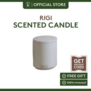 เทียนหอมไขถั่วเหลือง RIGI ON THE MOON CANDLE  กลิ่นเมล่อนญี่ปุ่น