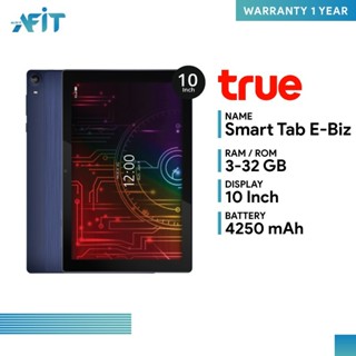 แท็บเล็ต True Smart Tab 4G E-Biz Pro(3+32GB) จอ10 นิ้ว (ใส่ซิมเล่นเน็ตได้ทุกเครือข่ายไม่ล็อคซิม) ll ประกันศูนย์ 15 เดือน