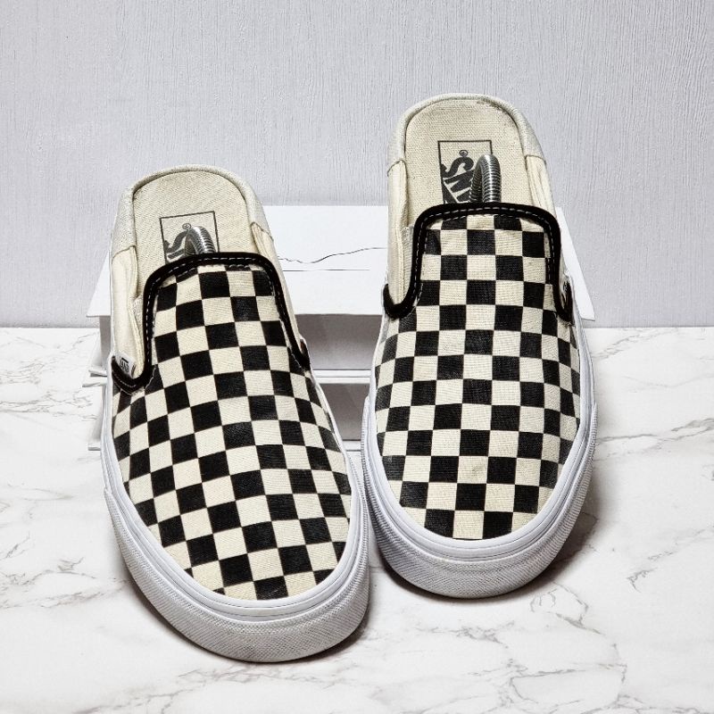 รองเท้ามือสอง แบรนด์แท้ Vans Silp On / Size 42-27