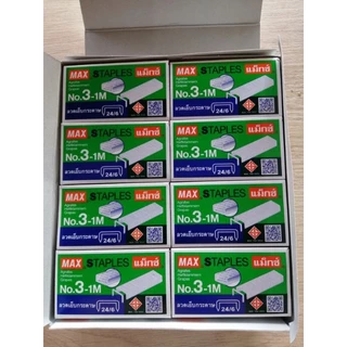 ลวดเย็บกระดาษ​ MAX​ No.3-1M (1x24​ กล่อง)​