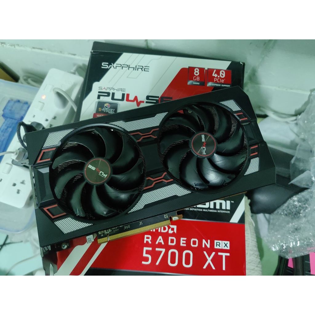 การ์ดจอ SAPPHIRE RX 5700XT PULSE 8G มือสอง 5700 xt