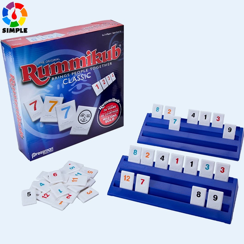 Rummikub - Rummy Tile Board Game Family Game