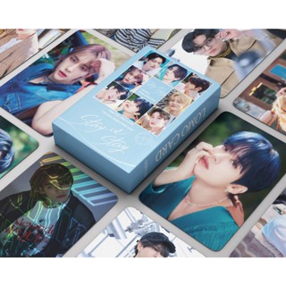 LOMO CARD Stray Kids Stay in STAY  โลโม่การ์ด สเตรย์คิดส์ แบบ 2 ด้าน โค้งมน ไร้ขอบ 55 ชิ้น/กล่อง ขนาด 8.7×5.7 ซม. KPOP