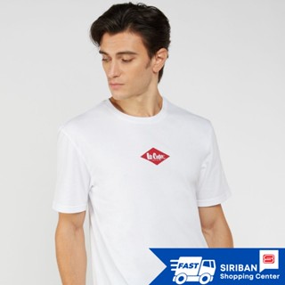 LEE COOPER เสื้อยืด Minidiamond Tee - White รุ่นL2130-0000