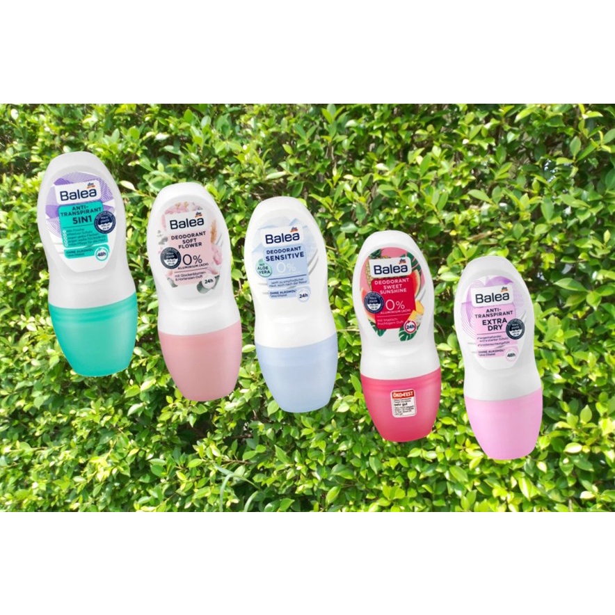 Balea Deo Rollon ลูกกลิ้งระงับกลิ่นกาย ไม่ทิ้งคราบ 50ml