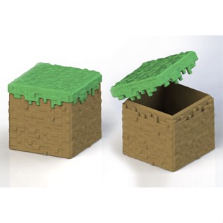 กล่องเก็บหญ้า Minecraft - H3D