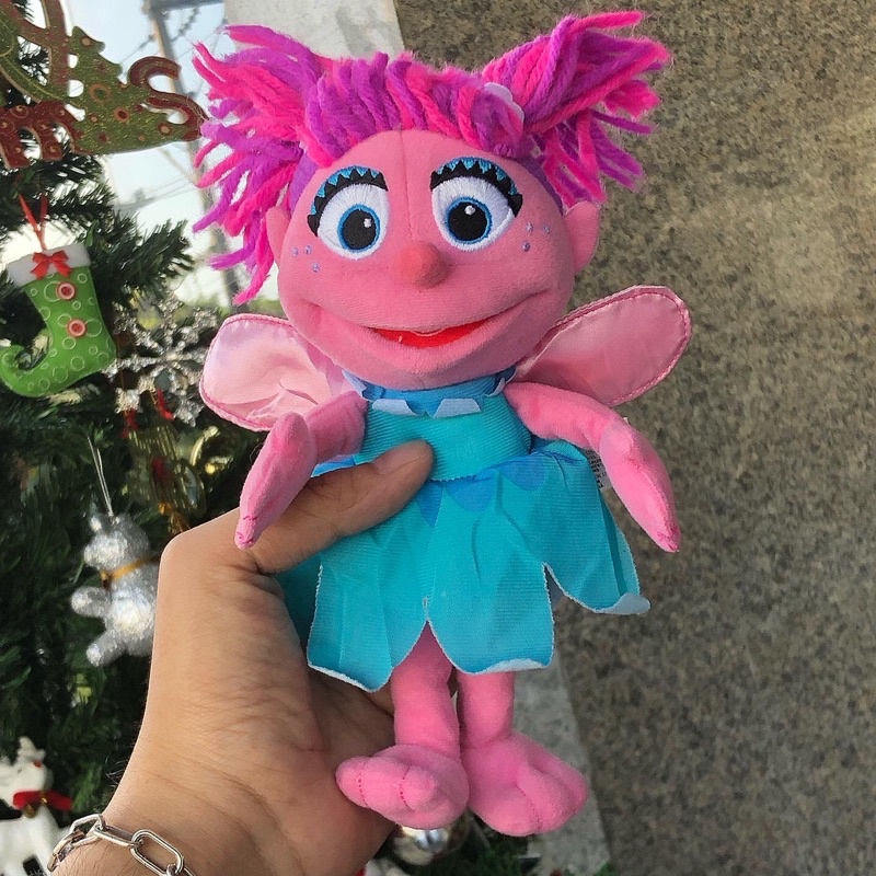 [Sesame Street] ตุ๊กตาแอ๊บบี้ Abby Cadabby 💗 จาก The Sesame Street ขนาด8นิ้ว มีป้าย งานสวย