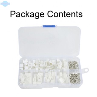 ⭐ Fast delivery ⭐Terminals Plug White 250pcs/Set 4pin Plastic XH2.54 2.54mm High Quality