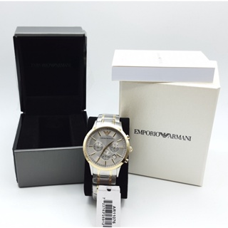 นาฬิกา EMPORIO ARMANI MENS AR11076 RENATO QUARTZ CHRONOGRAPH พร้อมกล่อง (ใหม่)