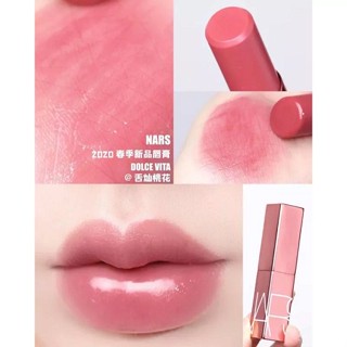 Beauty-Siam แท้ทั้งร้าน !! ลิปบาล์มขนาดจริง NARS AFTER GLOW LIP BALM สี DOLCE VITA #MUF.08/2019