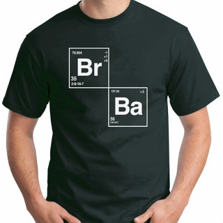 [COD] {พร้อมส่ง เสื้อยืดแขนสั้น พิมพ์ลาย Breaking Bad Periodic Desk Br Ba Walter Heisenberg พลัสไซซ์ ของขวัญวันเกิด