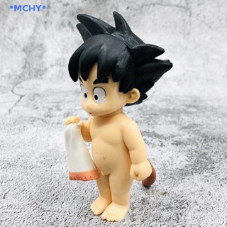 Mchy&gt; ใหม่ โมเดลฟิกเกอร์ PVC อนิเมะดราก้อนบอล Goku ขนาด 10 ซม. สําหรับเก็บสะสม