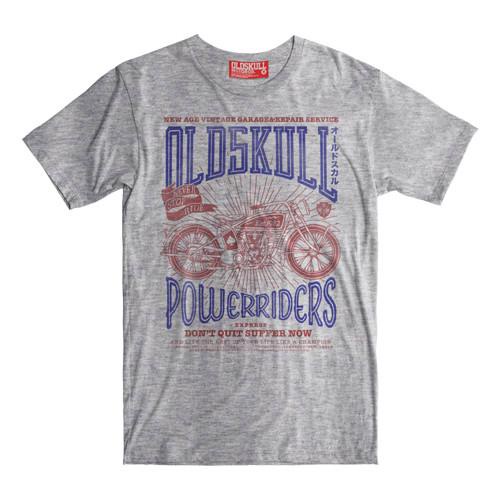 เสื้อยืด OLDSKULL EXPRESS HD NO.76 ( มอเตอร์ไซค์ )