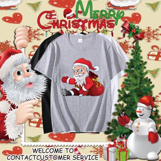 เสื้อผ้าคริสต์มาส เสื้อยืด เสื้อยืดน่ารักๆ เสื้อ Christmas เสื้อวันคริสต์มาส เสื้อไหมพรมคริสต์มาส คอกลม