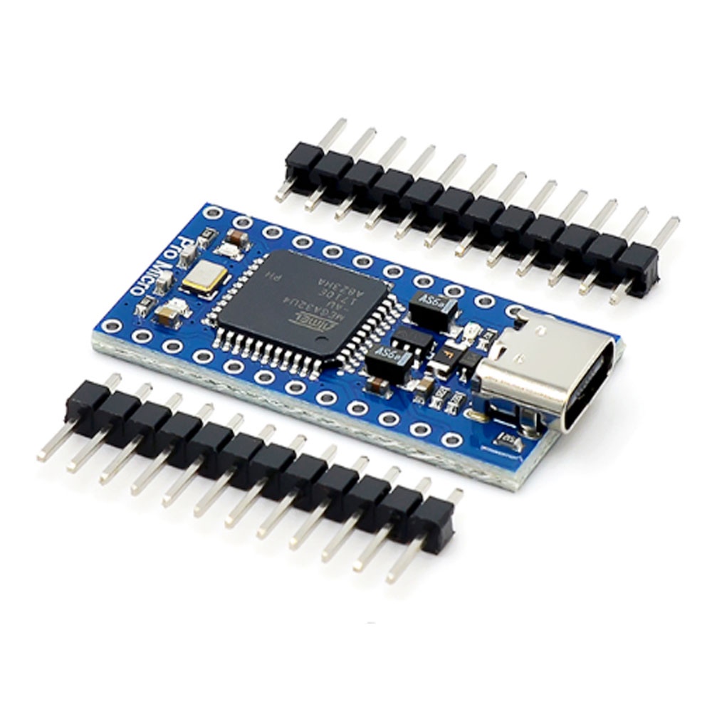 Micro บอร์ดโมดูลควบคุมไมโคร USB ATMEGA32U4 5V 16MHz สําหรับ Arduino ATMEGA32U4-AU MU Pro Mini