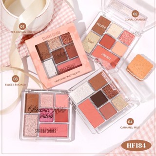 HF184 SIVANNA COLORS OBSESSIONS MULTI PALETIE ซีเวนน่า อับเซสซันส์ มัลติ พาเลทท์ อายแชโดว์ บลัชออน คอนทัวร์ ไฮไลท์