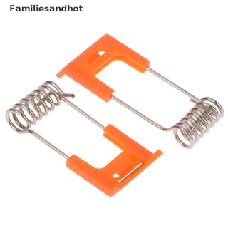 Familiesandhot&gt; 10 ชิ้น สปริง แคลมป์ สําหรับไฟ Led ดาวน์ไลท์ แผงไฟเพดาน สปริง คลิปกลมอย่างดี