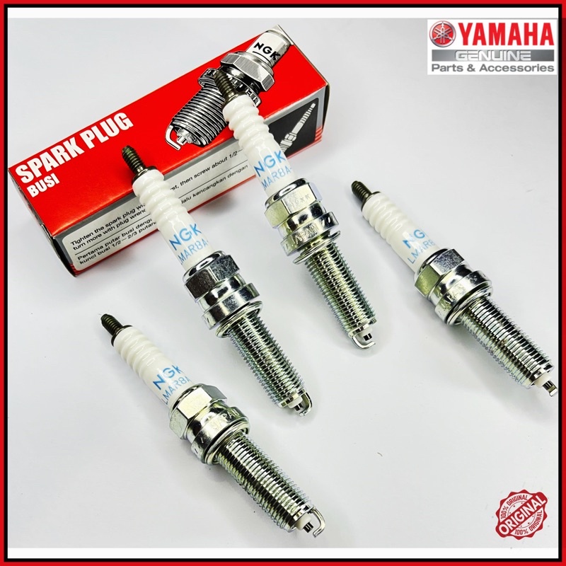หัวเทียน Yamaha NGK LMAR8A-9 / LMAR8A9 ปลั๊กสําหรับ XMAX MT07 Yamaha