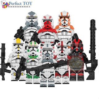 PS Star Wars Minifigures Clonetroopers Blocks Toys