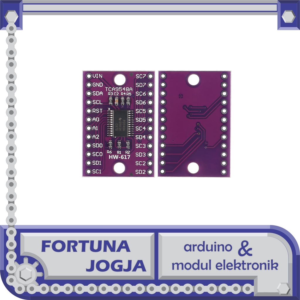 TCA9548A 8 ช่อง I2C สวิทช์ Multiplexer Expansion Breakout Board